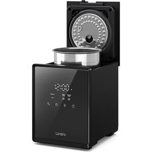 Livatro 3L Stainless Steel Warm Mist Humidifier Black Auto Off